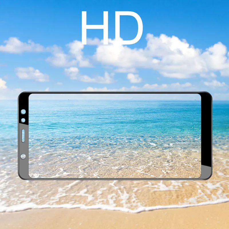 FQYANG полное покрытие из закаленного стекла для samsung A3 A5 A7 2017 Защитная пленка экрана