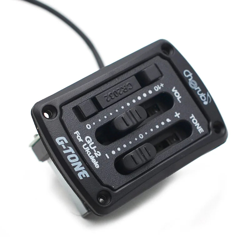 Херувим G тон серии акустическая укулеле гитара предусилитель GU 2 пьезо пикап