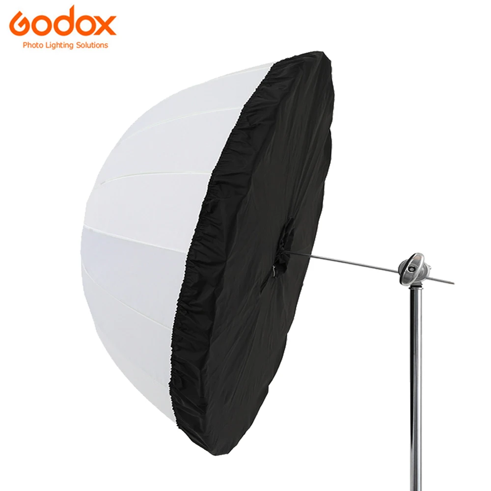 

Godox Parabolic Translucent Umbrella 165cm 130cm 105cm 85cm Transparent Soft Diffuser UB-165D UB-130D for Studio Flash Light