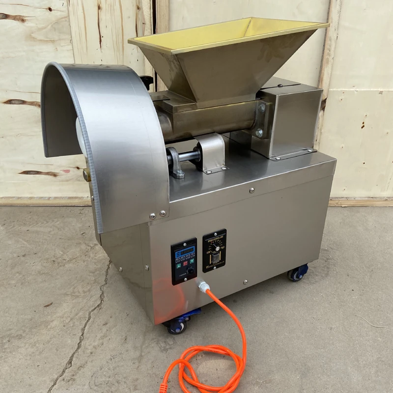 

Divisor de masa de pan MT60, máquina extrusora de masa de acero inoxidable, cortador automático tipo 650W