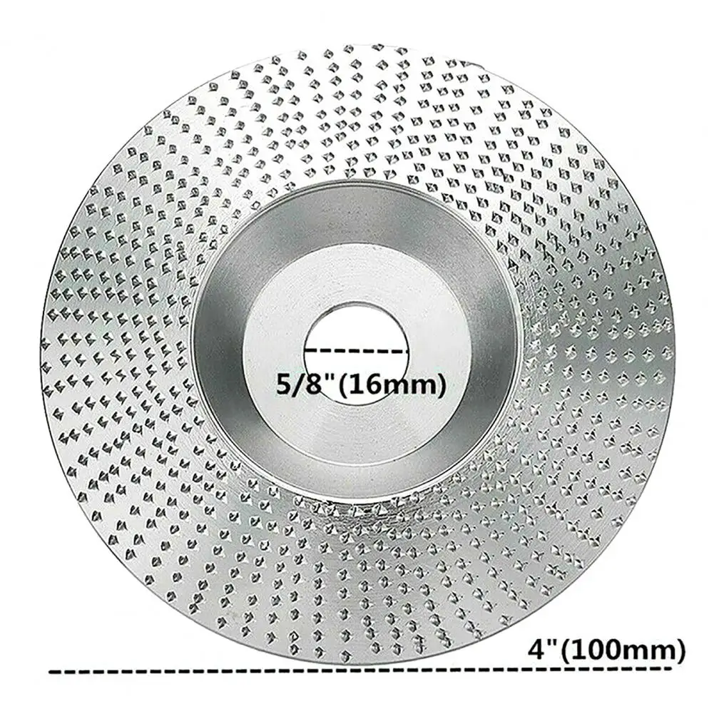 Angle Grinder Polishing Disc Curved Plane Inclined Labor-saving High Carbon Steel Durable Carving Wheel Abrasive for Wood | Инструменты