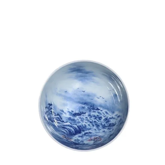 JingLin escondido volando el paisaje completo, pasi&oacute;n art&iacute;stica, taza del coraz&oacute;n, 130 cc-4