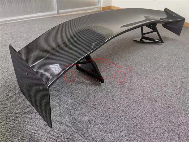 For Nissan GTR R35APR style carbon fiber perforated rear wing fixed spoiler auto parts | Автомобили и мотоциклы