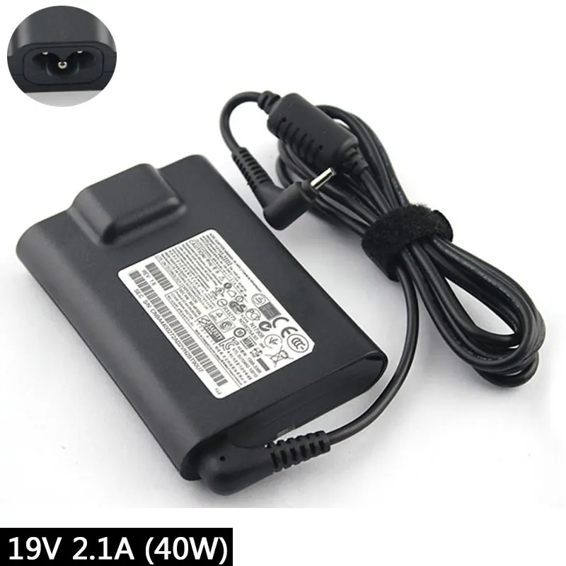 Новый 19V 2.1A (40W) адаптер питания для Sam.sung 905s3g 530u3c 535u3c зарядное устройство для ноутбука