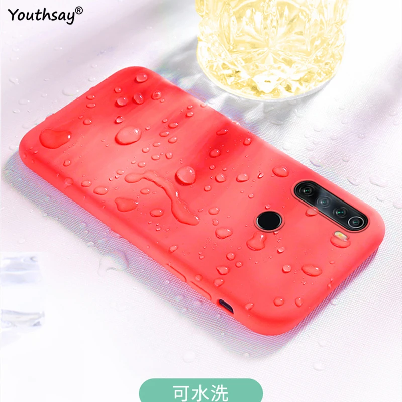 Защитный чехол для Xiaomi Redmi Note 8T мягкий силиконовый 8A с жидкостью 8T|Бамперы| |