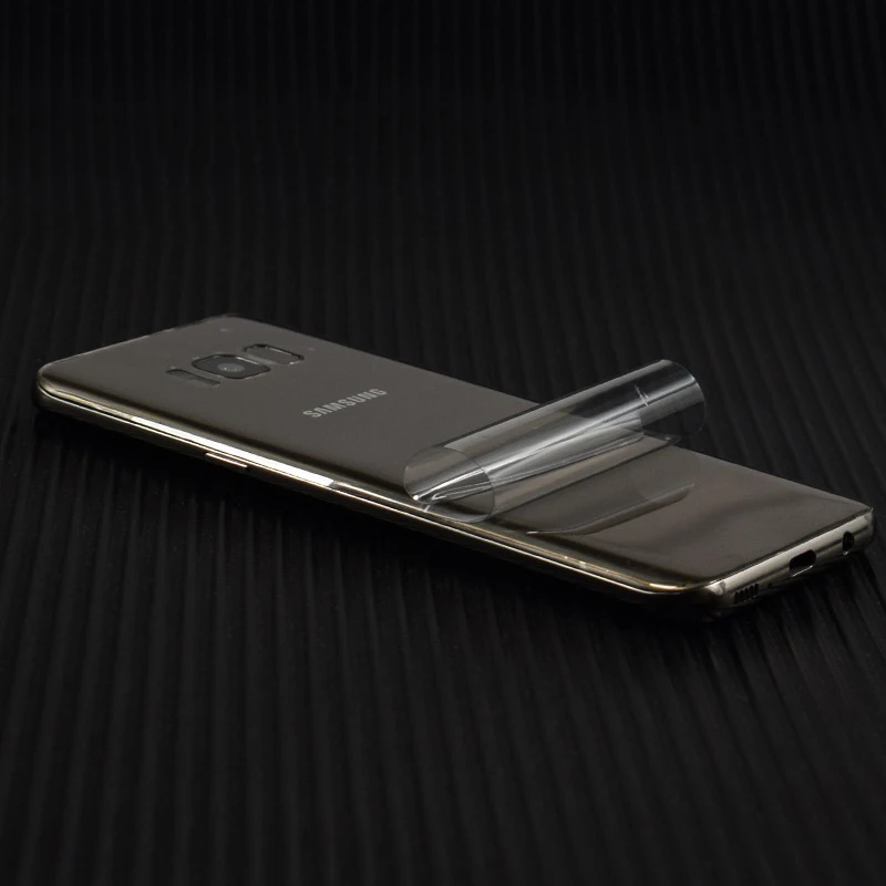 Дропшиппинг HD Полностью прозрачная декоративная задняя крышка для Samsung Galaxy S8 Plus МОБИЛЬНЫЙ ТЕЛЕФОН Protector S8Plus наклейки на заднюю панель