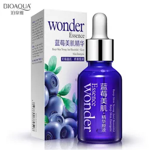 Голубика BIOAQUA сыворотка с гиалуроновой кислотой для ухода за кожей, Антивозрастная коллагеновая эссенция против морщин, уход за лицом; Отбеливание увлажняющее масло