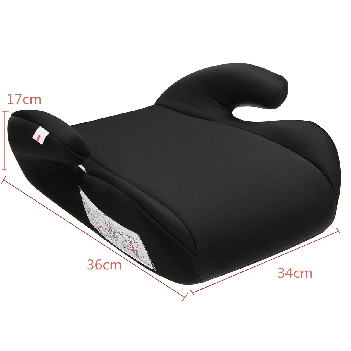 Hot Sale Car Booster Seat Safe Sturdy Kids Children Child Baby Increased Pad Fits 6-12 Years Old |