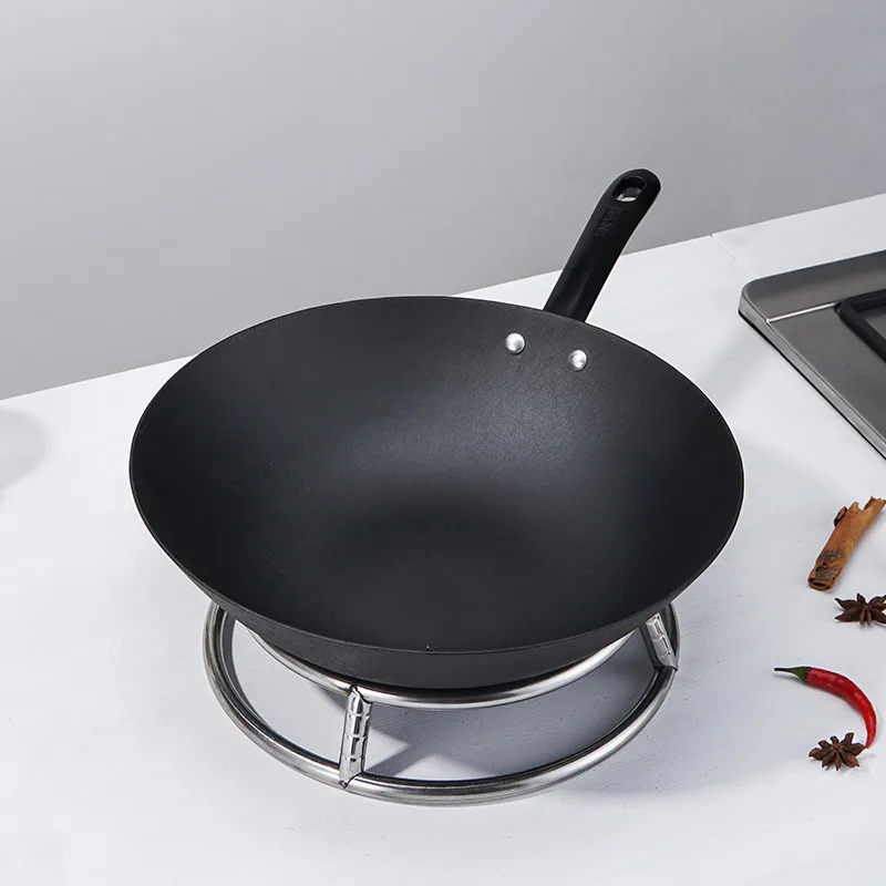 Базовая подставка wok кухонная полка для сковороды стойка жарки шеф повара