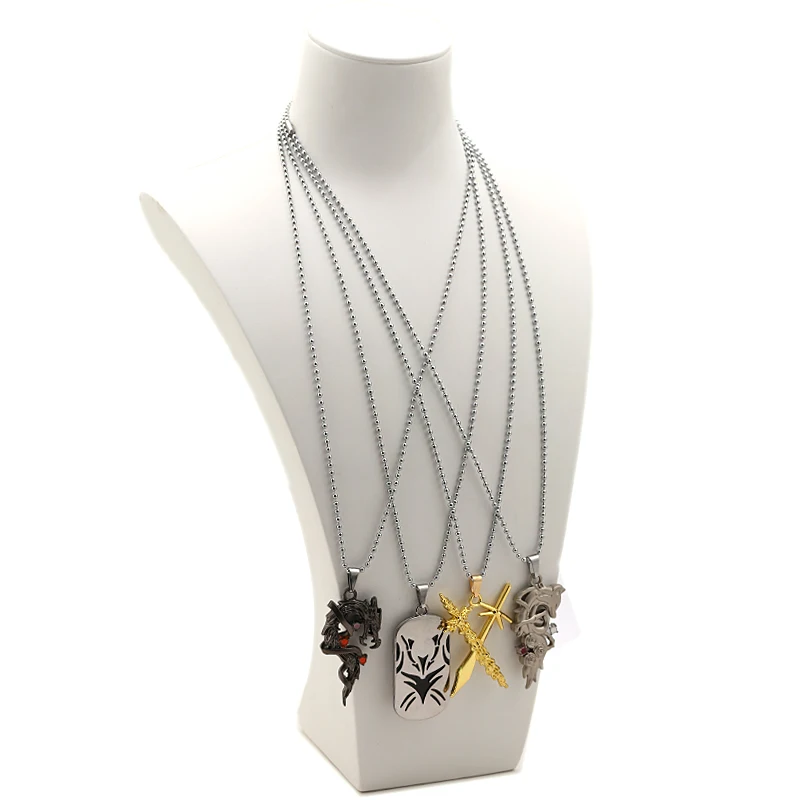 Аниме YuYu Hakusho Цепочки и ожерелья Юске Курама Хиеи кулон с персонажами из