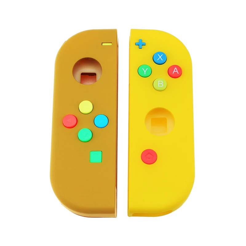 Сменный корпус жесткий чехол для контроллера Nintendo Switch NS Joy Con с зеленой лицевой
