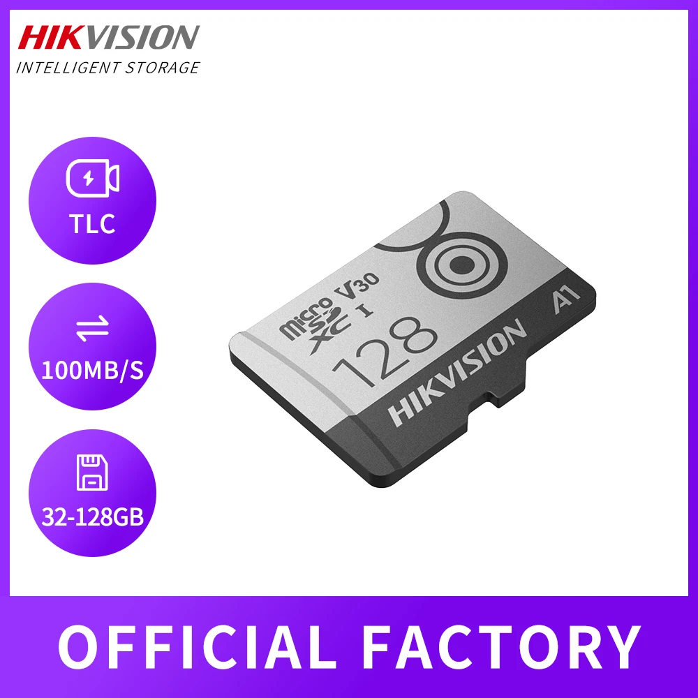 

Карта памяти Micro SD /TF HIKVISION, карта памяти 32 ГБ, 64 ГБ, 128 ГБ, класс 10, до 9100 МБ, для телефона, 100% оригинал M1