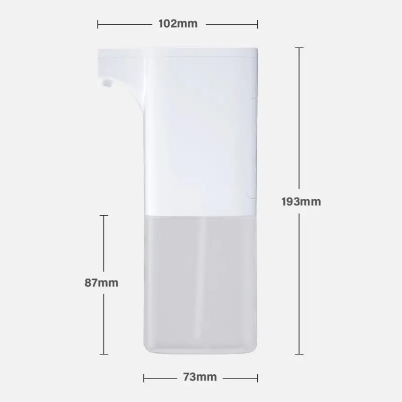 

350ML Automatic Foam Soap Dispenser Infrared Sensing Soap Dispenser Automatic Induction Liquid Soap Dispenser For Bathroom Kitch