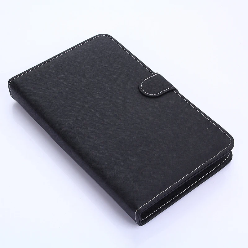 

Wireless Bluetooth Keyboard with Leather Case Mini Stand Cover Slim VDX99