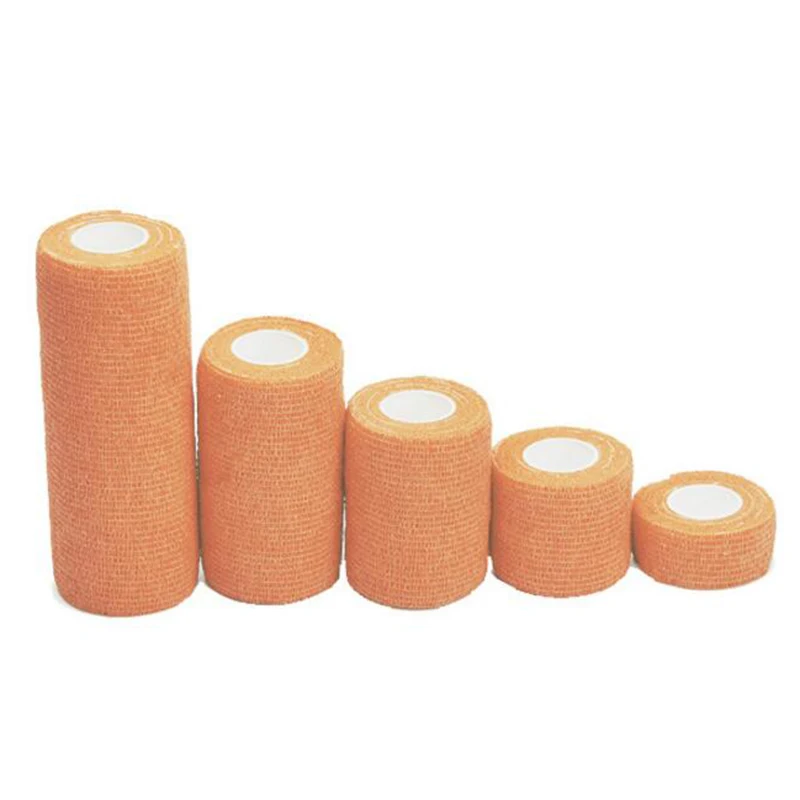 1Pcs Protective Self-adhesive Elastic Bandage Color Non-woven Self-adhesive Bandage Tattoo Bandage Medical Tape For Camping Sports