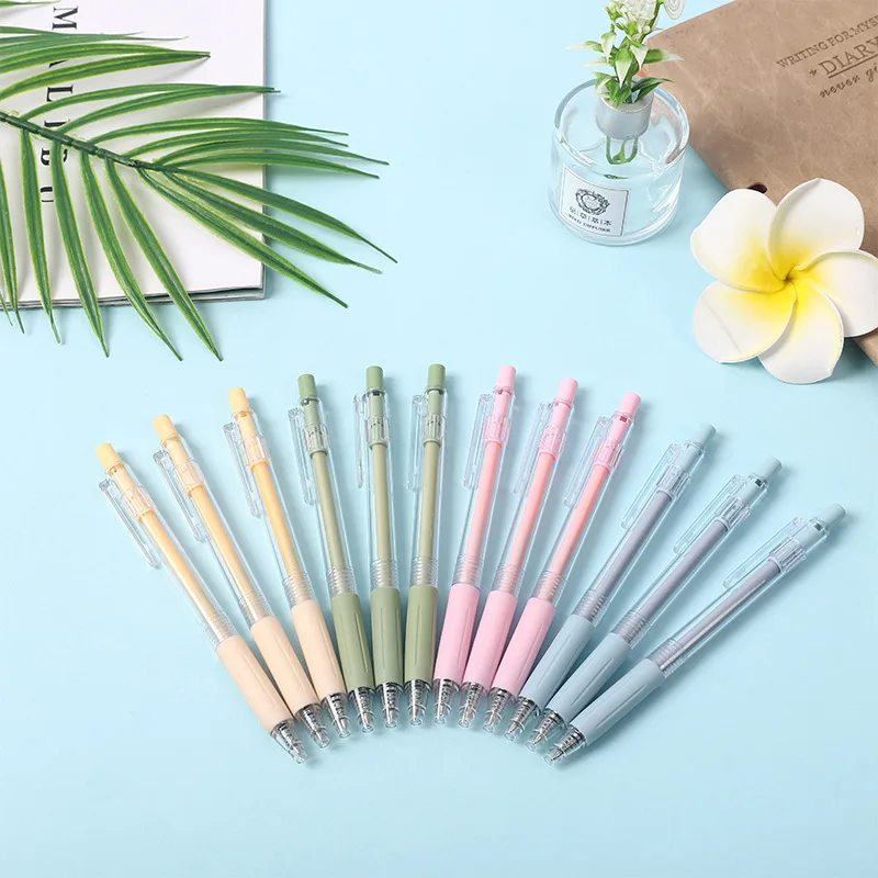 

Гелевые ручки Morandi, цветная ручка, большая емкость, углеродная ручка, пулевидная гелевая ручка, гелевая ручка, Студенческая, офисная ручка