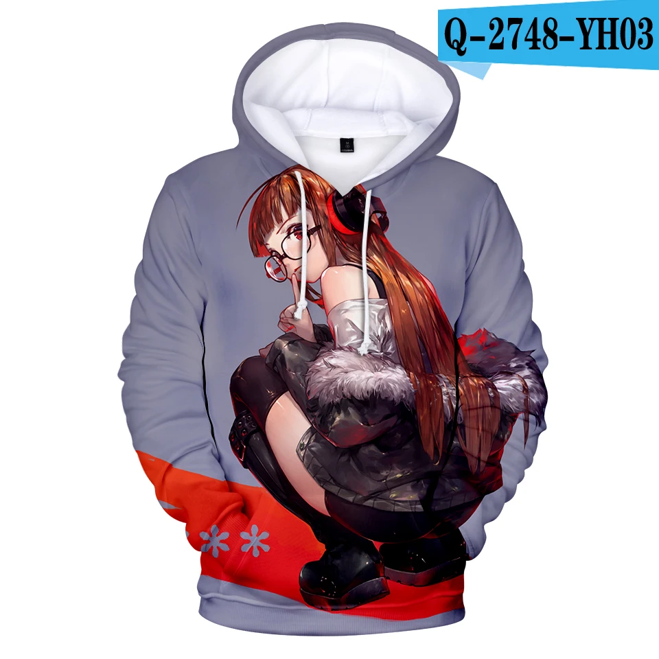 

Funny Classic Cartoon Anime Persona 5 3D Hoodies Sweatshirts Men/Women Long Sleeve Hoodie Fashion Casual Sweatshirt Pullovers