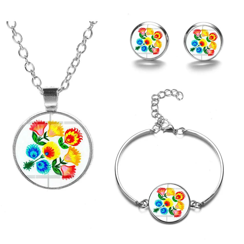 Набор бижутерии SIAN 2019 в богемном стиле польский Рисунок народного искусства