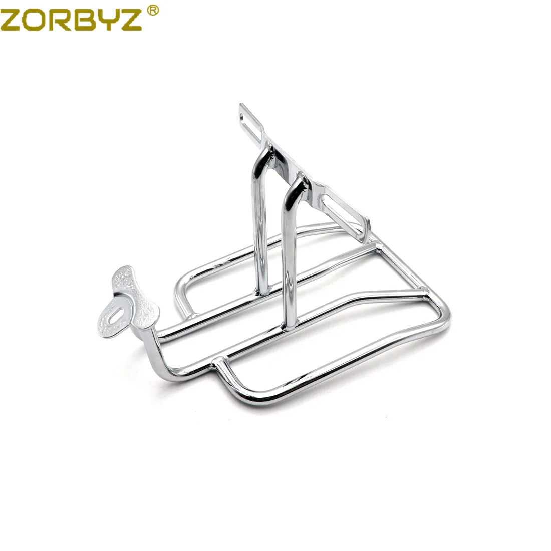 ZORBYZ мотоцикл хромированная сталь задний багажник для Harley Sportster XL883 1200 на заказ
