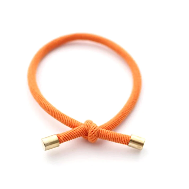 

10pc Women Elastic Hair Rubber Bands High Quality Girls Hair Bands Hair Scrunchies Gold Plated Hair Accessories Hair