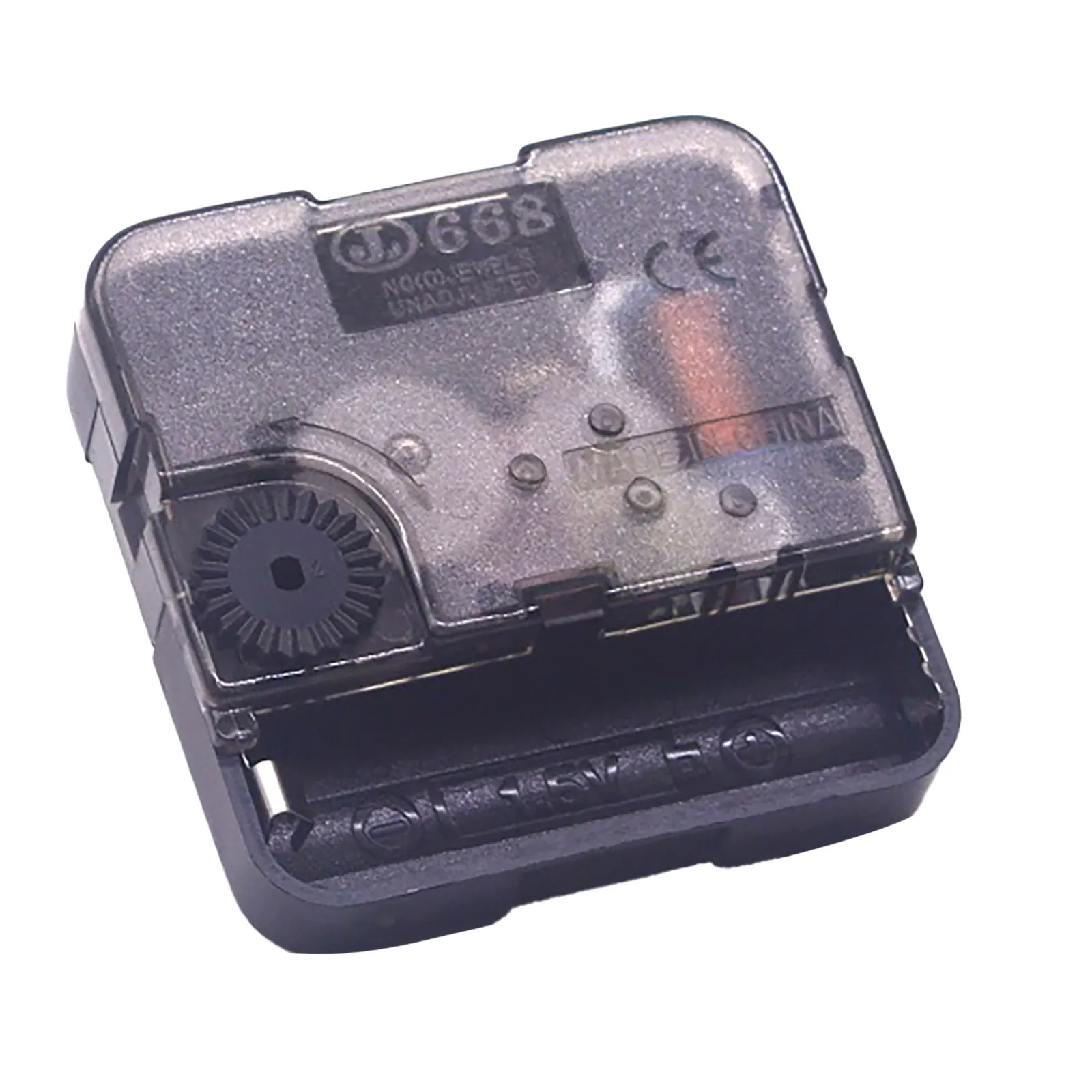 Quartz Clock Movement Mechanism DIY Repair Parts Black + Hands High Torque Long Shaft |