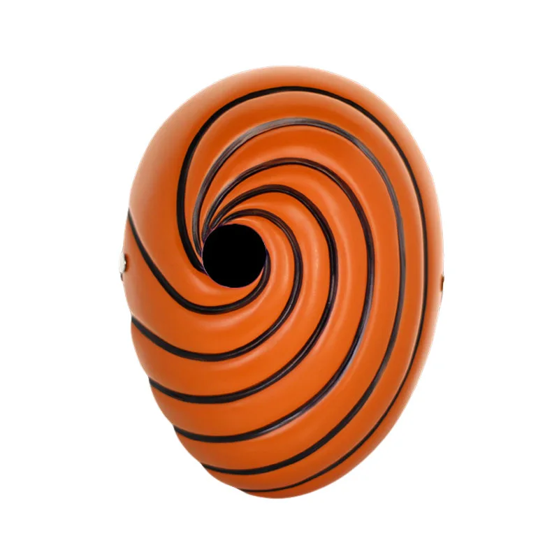 

Creative Japan kakaxi Cartoons Mask Tobi Obito kakaxi Akatsuki Ninja Madara Uchiha Masquerade Cosplay Full Face Resin Party Mask