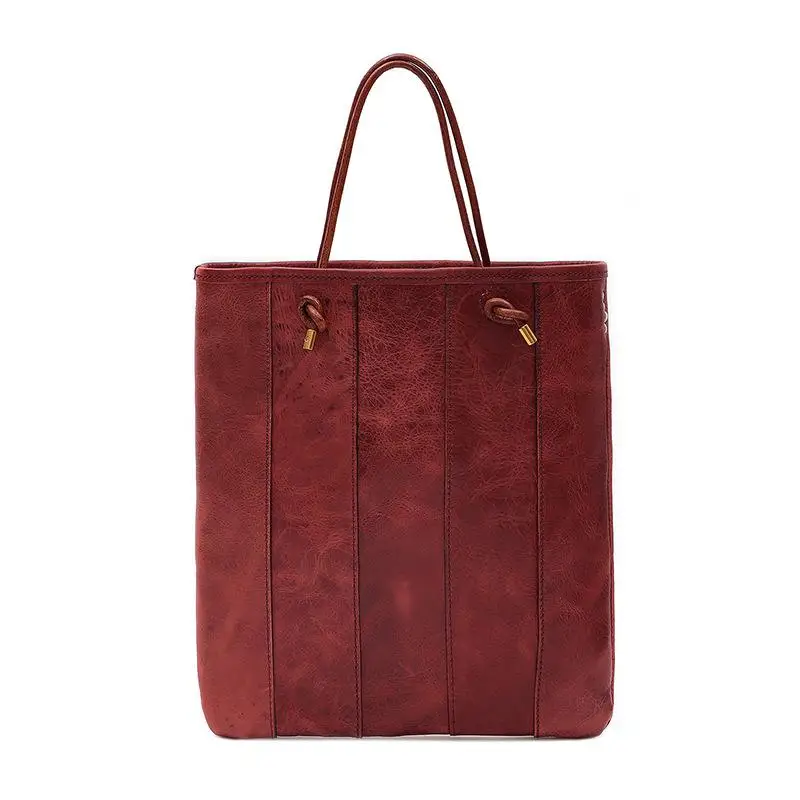 

YourSeason Retro Ladies Tote Bag 2021 Genuine Leather Soft Cowhide Versatile Women Casual Shoulder Luxury Handbags Solid Color
