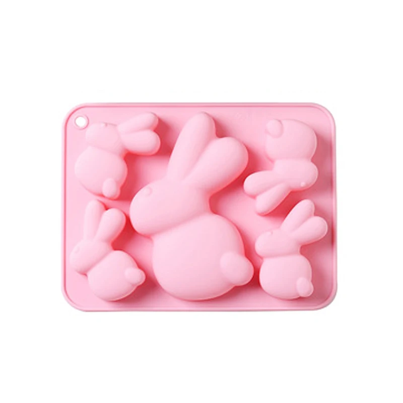 

Пять кроликов, инструменты для приготовления шоколада, конфет для выпечки, помадки, сахара, украшения тортов