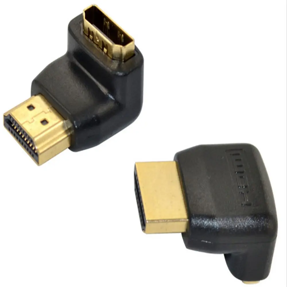 HDMI 1.4 male plug to female jack 270degree angled adapter convertor | Audio & Video Cables