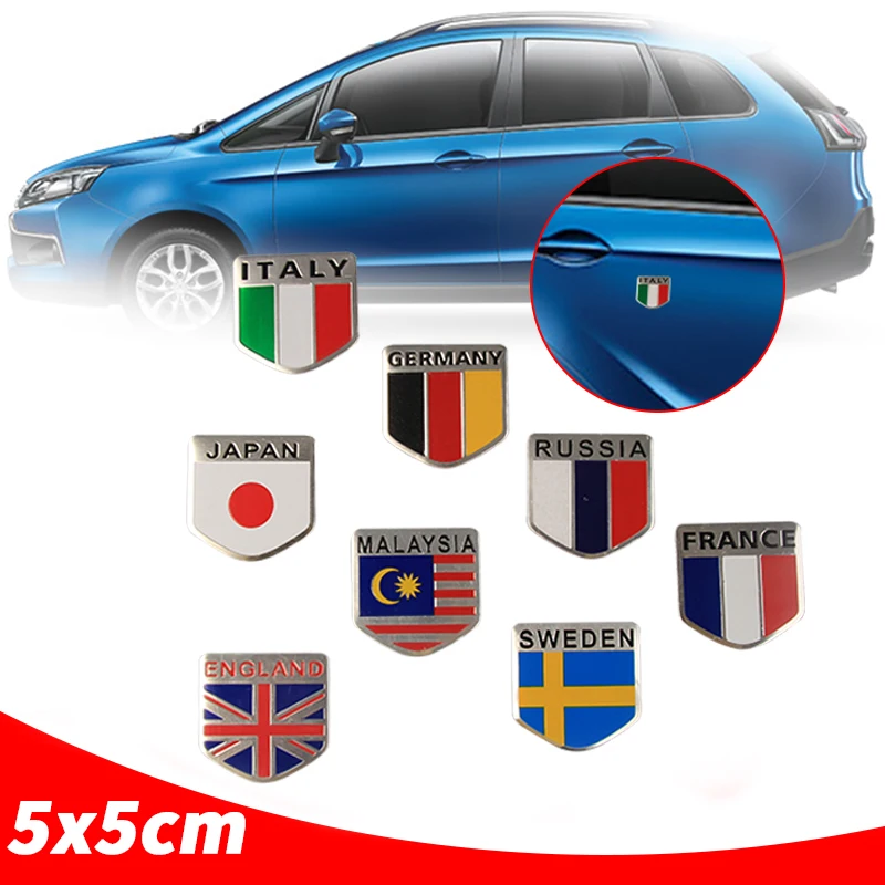 3D металлическая эмблема значок для гоночных видов спорта автомобильная наклейка