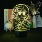 3D лампа приложение Управление базовая обувь для косплея по аниме атака на Титанов светильник вечерние Цвет Фул атмосфера сенсорный Сенсор Armin Arlert мульти-Цвет пеленального столика