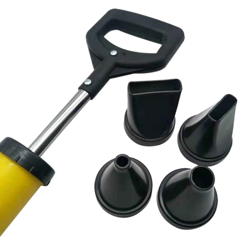 

4 Nozzle Cement Manual Lime Mortar Pointing Caulking Brick Detachable Filling Wear Resistant Applicator Tool Grouting Sprayer