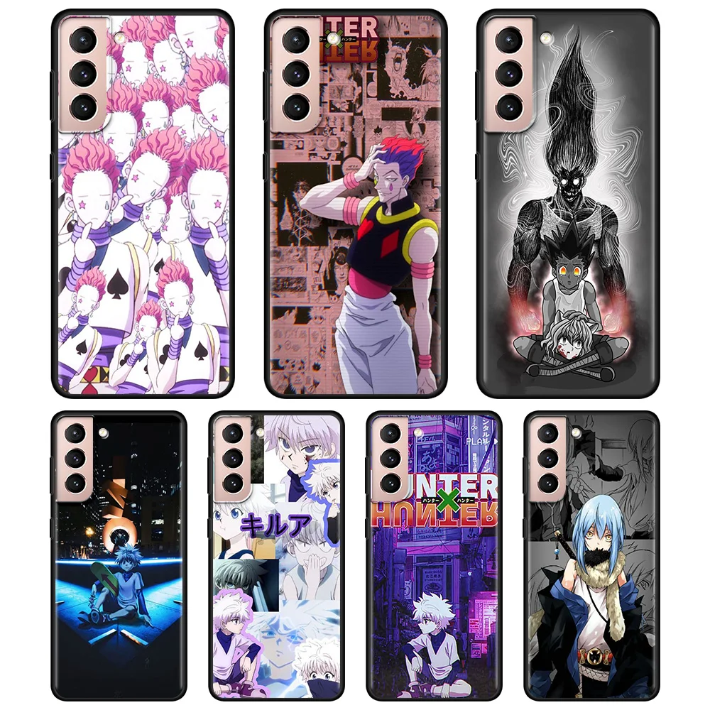 Чехол для Samsung Galaxy S20 S21 FE Ultra S10 S9 S8 Plus S10Lite Note 20 10plus Killua HXH японское аниме | Мобильные