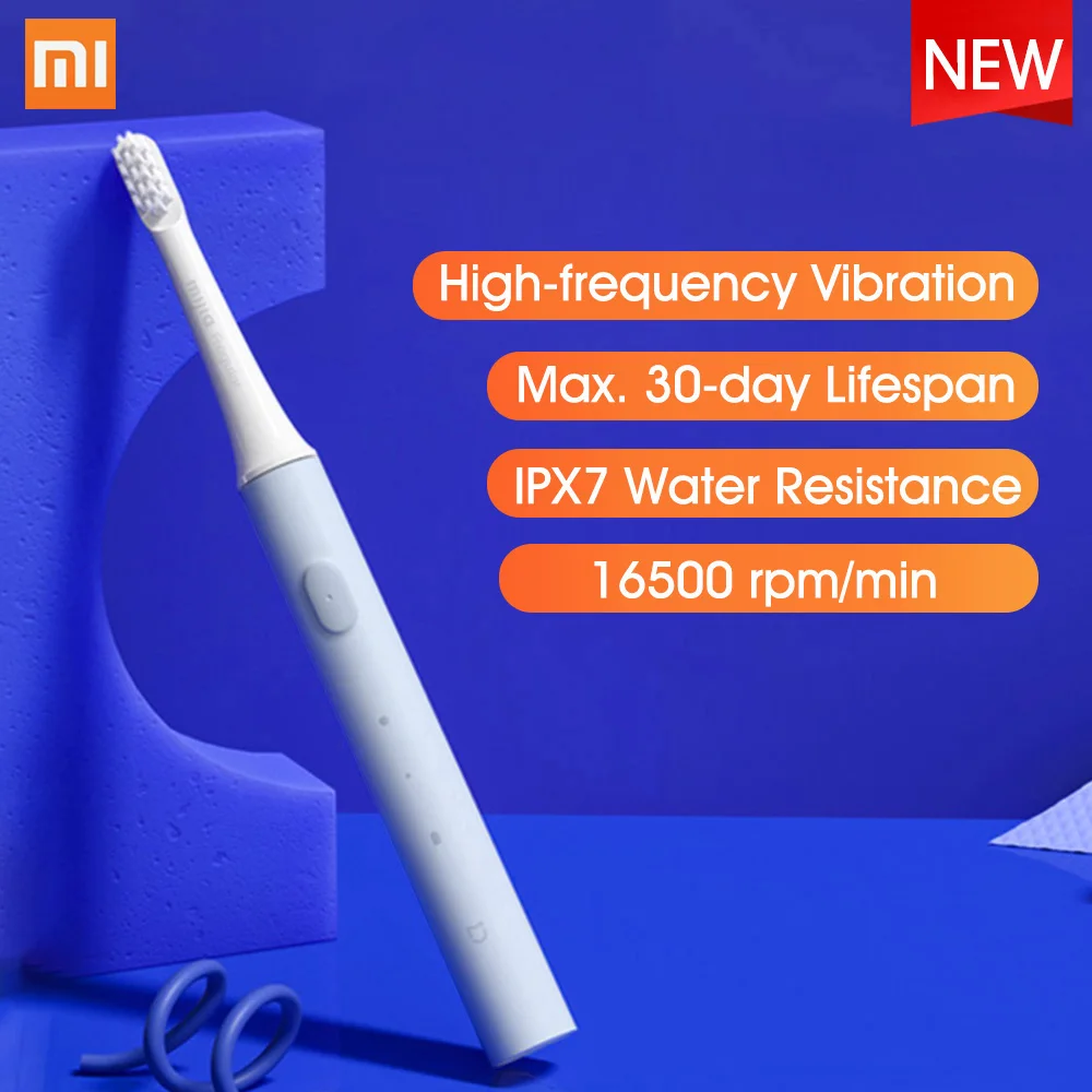 Насадки сменные для электрической зубной щетки Xiaomi Mijia T100 3 шт./лот | Электроника