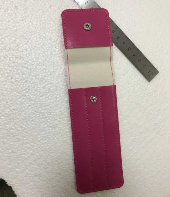 

200pcs Portable eyelash tweezer storage bag lash tweezers bag Makeup Bag Protective Brushes Pencil Eyeliner Organizer