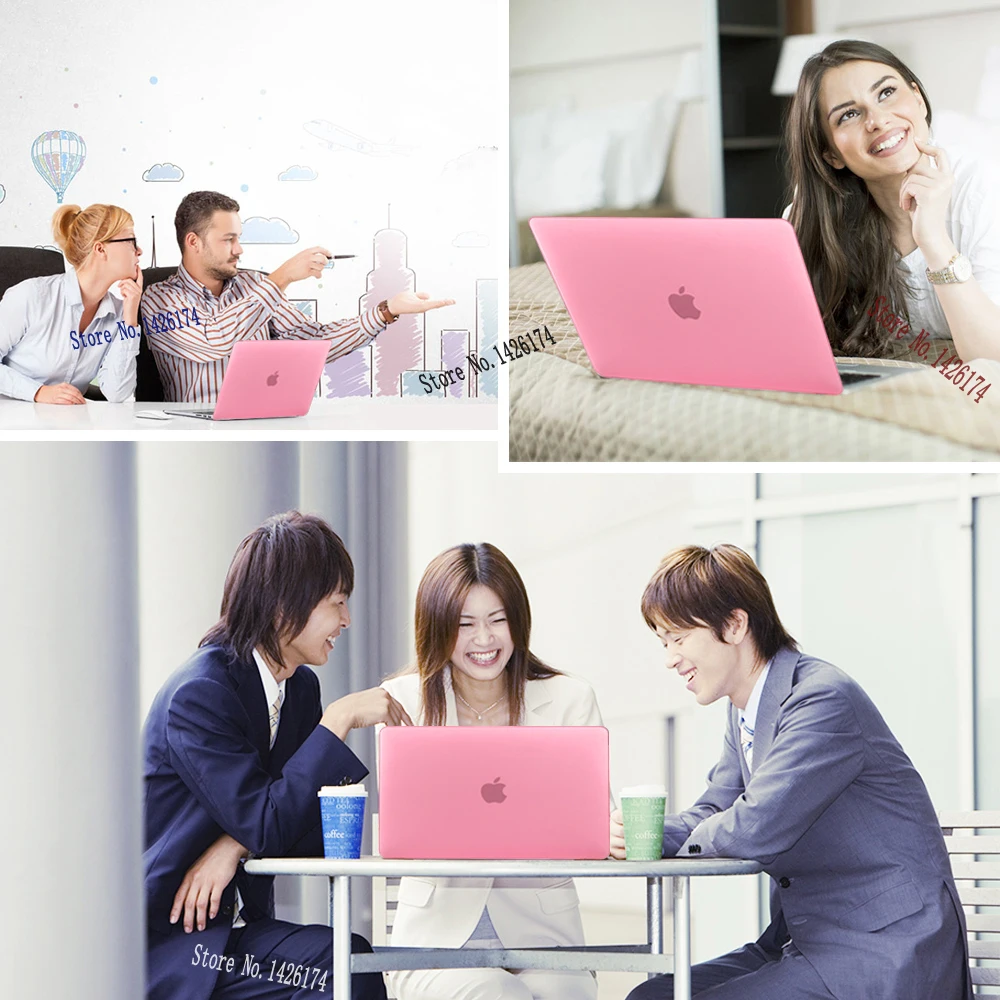 Чехол для ноутбука Apple MacBook Air Pro retina 11,6 12 13,3 15,4 дюймов для New Air Pro 13 A1466 A1932 A1989 A2159 с сенсорной панелью ID