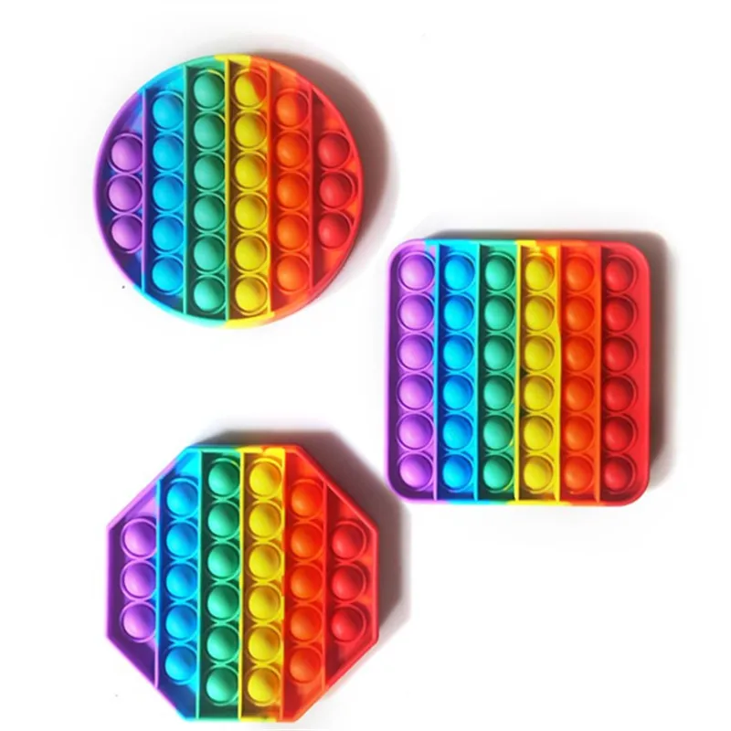 

Popping It Hot Push Bubble Fidget Toys Adult Stress Relief Toy Antistress Soft Squishy Anti-Stress Gift Anti Stress Box Poppit