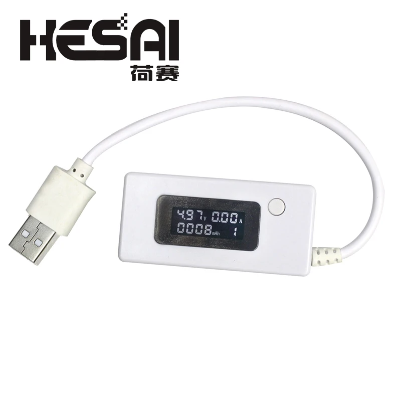 Тестер емкости аккумулятора Micro USB с ЖК дисплеем измеритель напряжения и тока