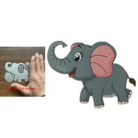 1pc cute elephant metal cutting dies decorative diy scrapbooking steel craft diecut embossing paper cards stencils