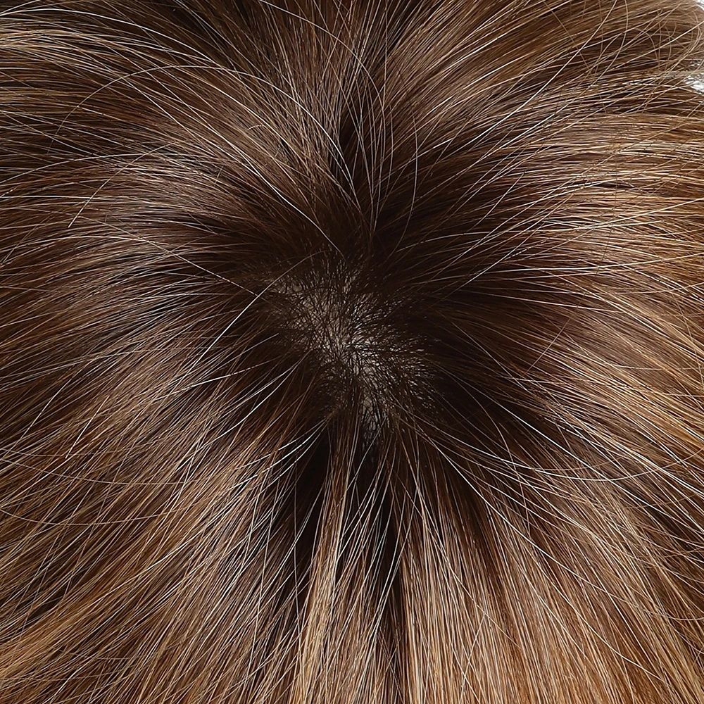 EASIHAIR короткие коричневые женские синтетические парики с Омбре многослойная