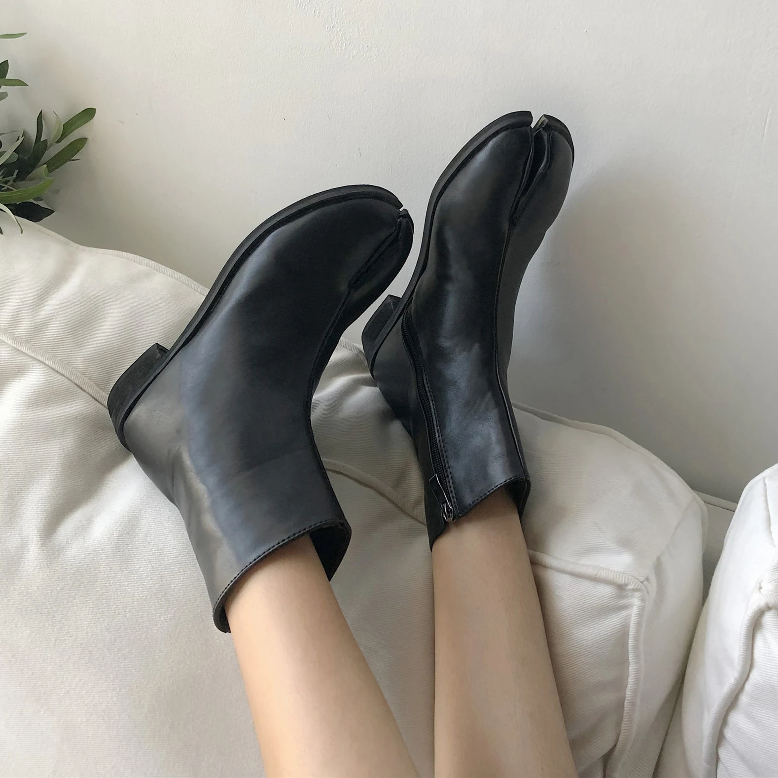 Новинка 2019 года ботинки Челси в японском стиле таби ниндзя фирменный дизайн