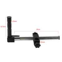 stages holder diameter 25mm lengthen multi axis adjustable metal arm for industrial trinocular microscope video camera