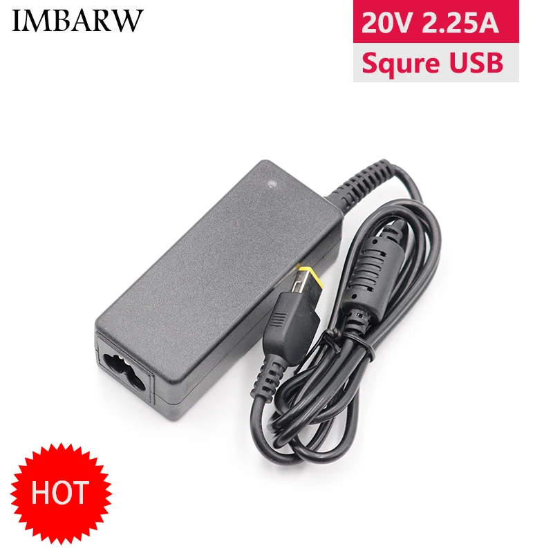 

20V 2.25A 45W power adapter Laptop Ac Adapter Charger For Lenovo Thinkpad T431S X230S X240S X240