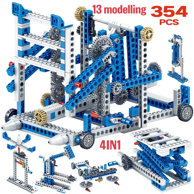 Городская техника технические строительные блоки механические Обучающие наборы