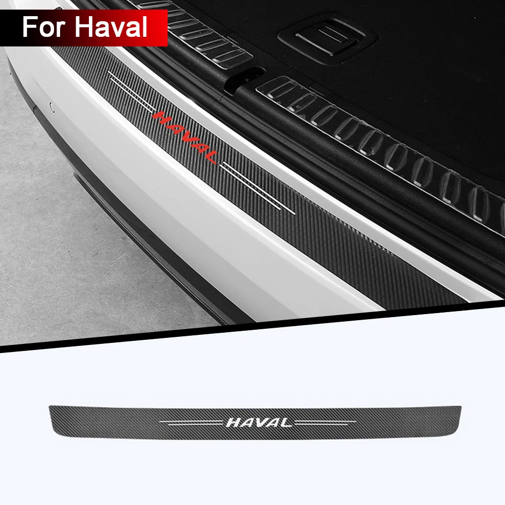 Car Trunk Protect Car Sticker Carbon Fiber Cloth for Haval F7 H6 F7x H2 H3 H5 H7 H8 H9 M4 Car Accessories