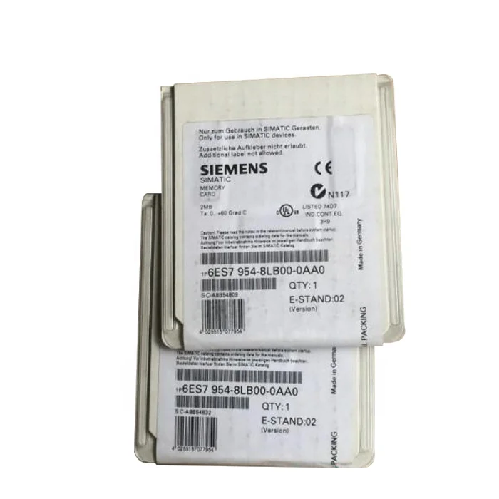

Новый ПЛК 6ES7 954-8LB00-0AA0 карта памяти