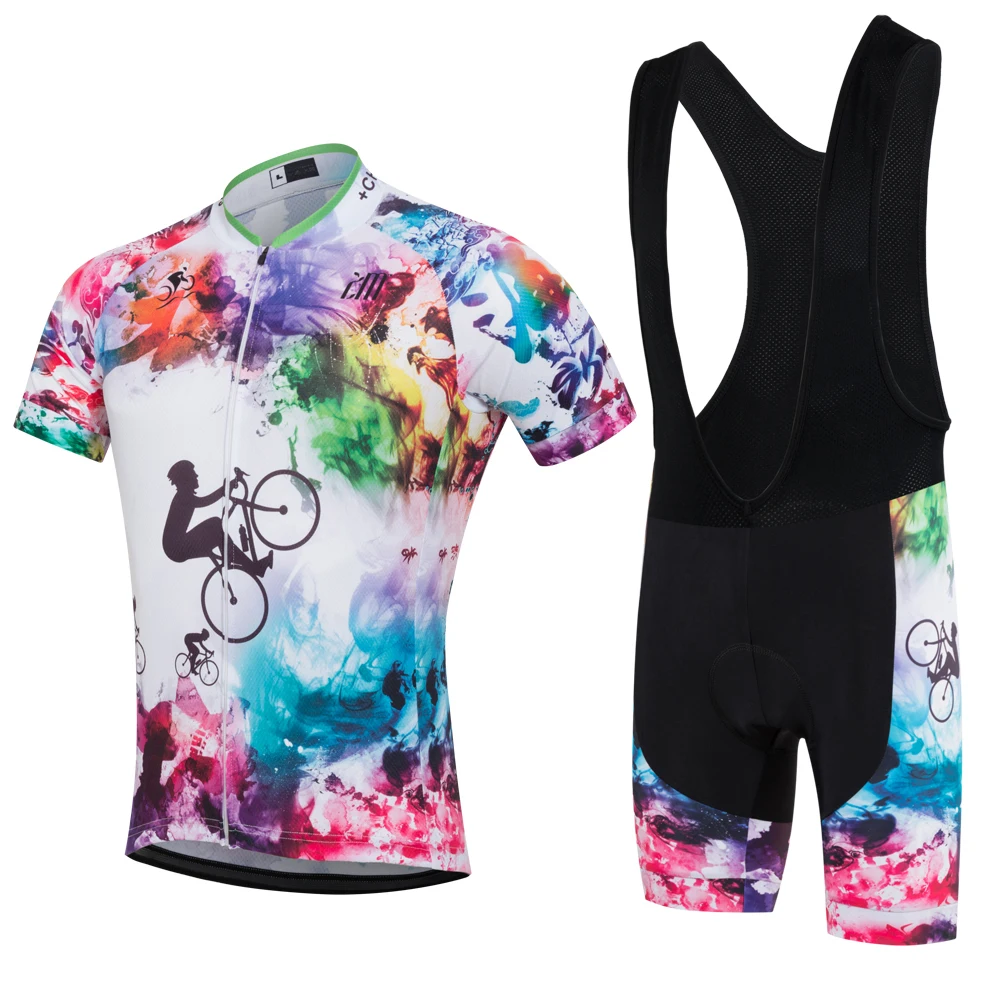 Новая брендовая цветная велосипедная одежда ZM/быстросохнущая одежда/Одежда для