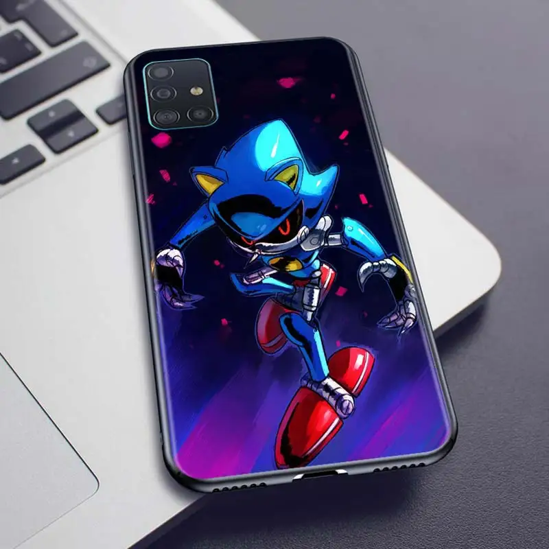 

Sonic The Hedgehog Shockproof Cover for Samsung Galaxy A51 A71 A21S A50 A70 A10 A10S A20 A20E A30S A31 Phone Soft silicone Shell
