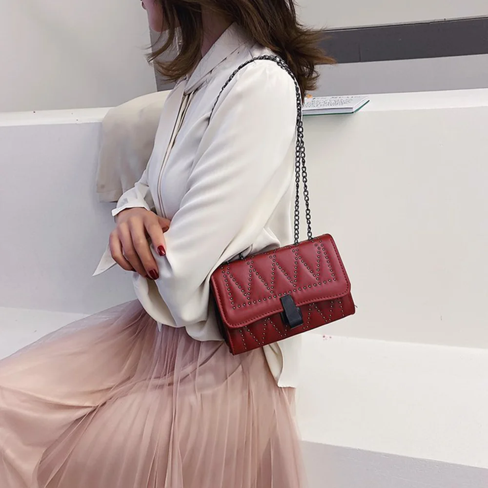 Женская сумка на одно плечо корейский стиль модная текстура мягкая поверхность