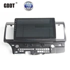 Автомобильный радиоприемник 10,1 дюйма, 2 Din, комплект рамок для Lancer Ex, панель для GPS-навигации для Lancer Gt, поддержка для Evo X